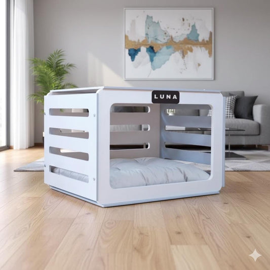 Modern Dog House: Indoor Pet Crate