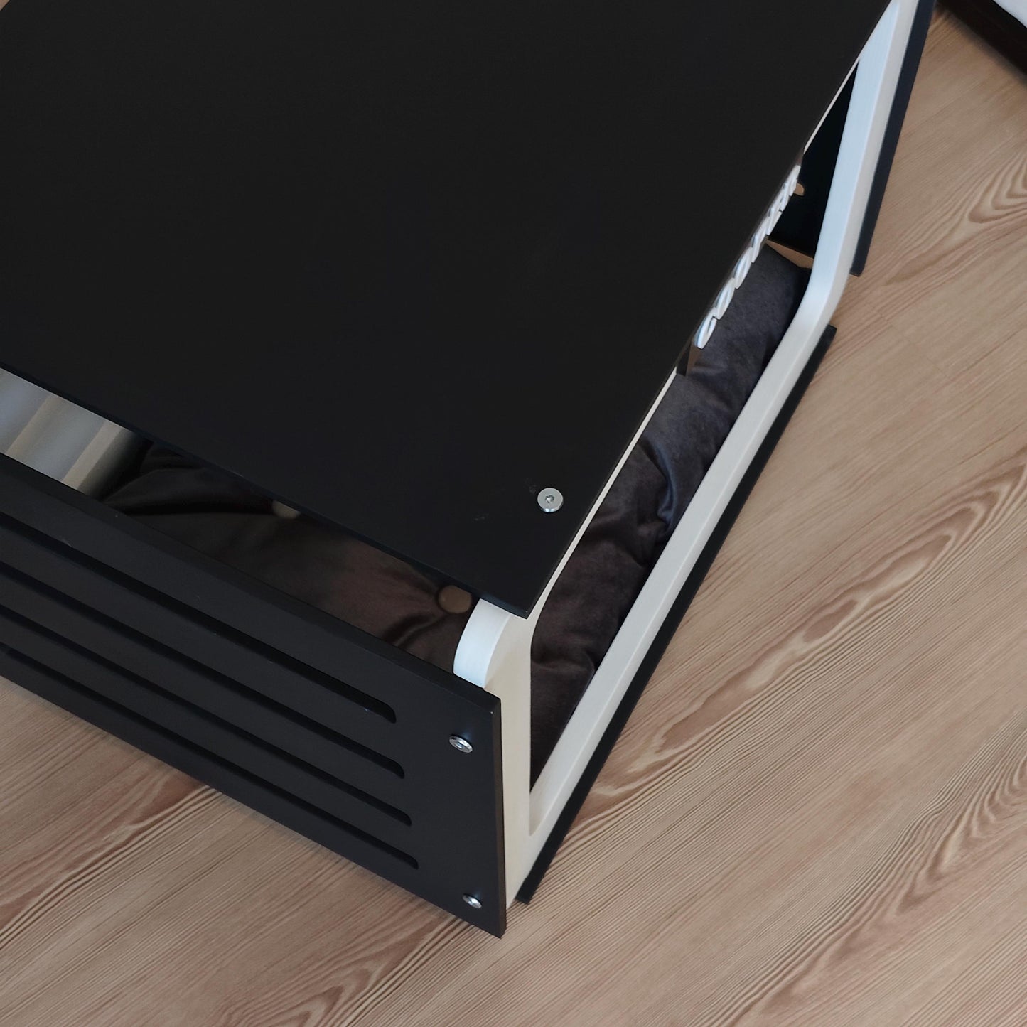 Handmade Dog Crate Furniture: Modern Indoor Pet House